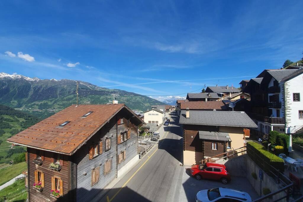 Appartement Le Ver Luisant à Saint-Martin, Val d'Hérens, Valais Exterior foto