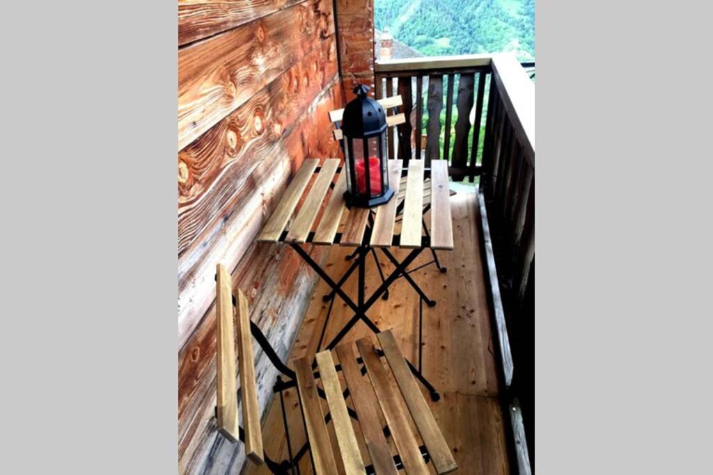 Appartement Le Ver Luisant à Saint-Martin, Val d'Hérens, Valais Exterior foto
